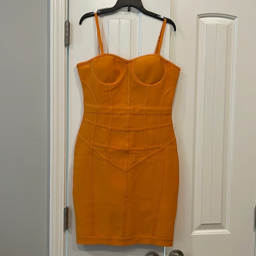 Lilly’s Kloset Orange Bondage Dress